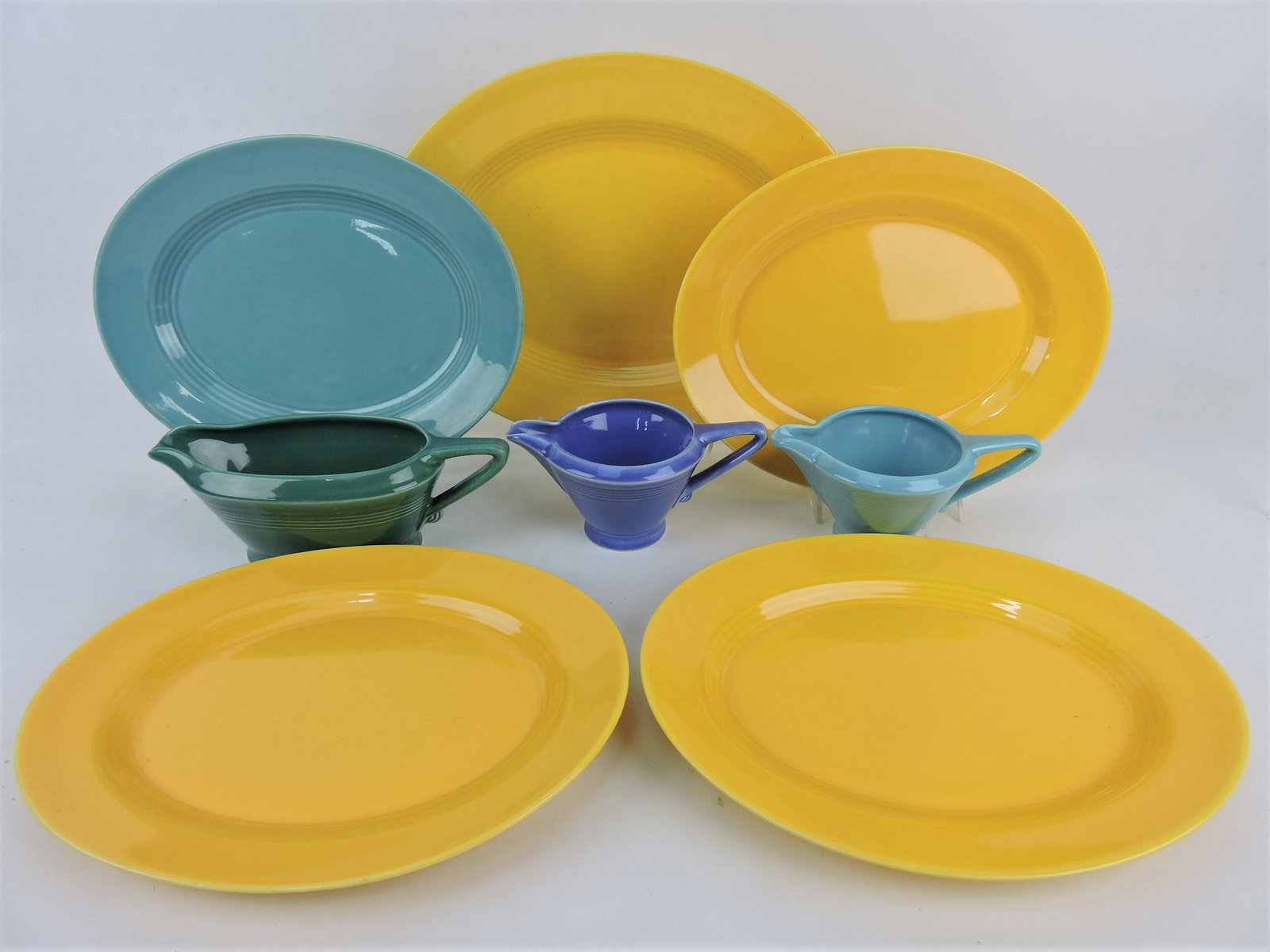 Fiesta Harlequin lot of 8 pieces: .