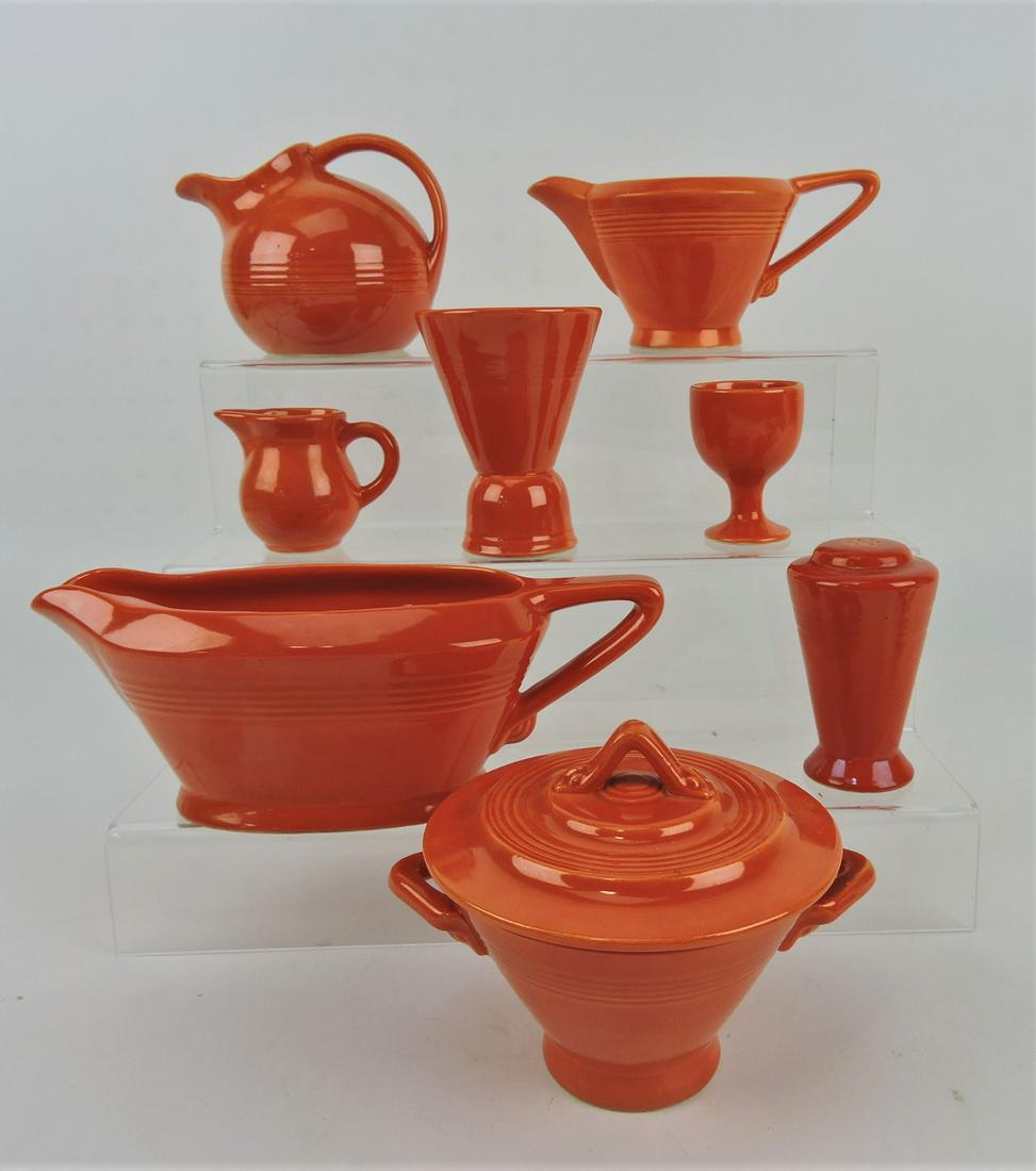 Fiesta Harlequin lot of 8 pieces, (1 of 1)