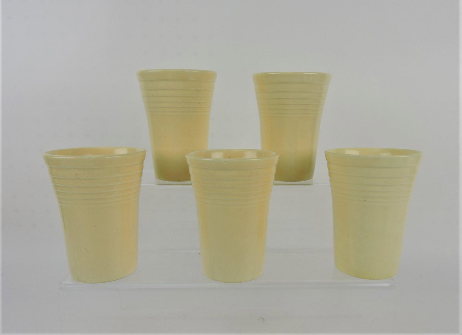 Fiesta water tumbler group,: 5 ivory