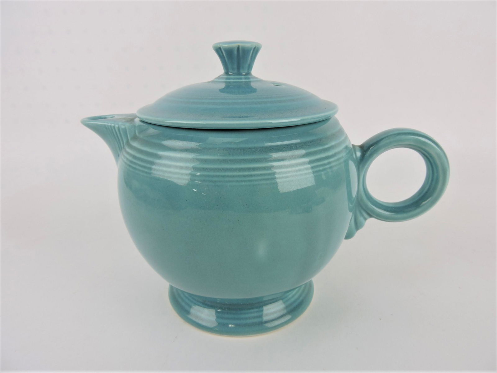 Fiesta large teapot, turquoise (1 of 1)
