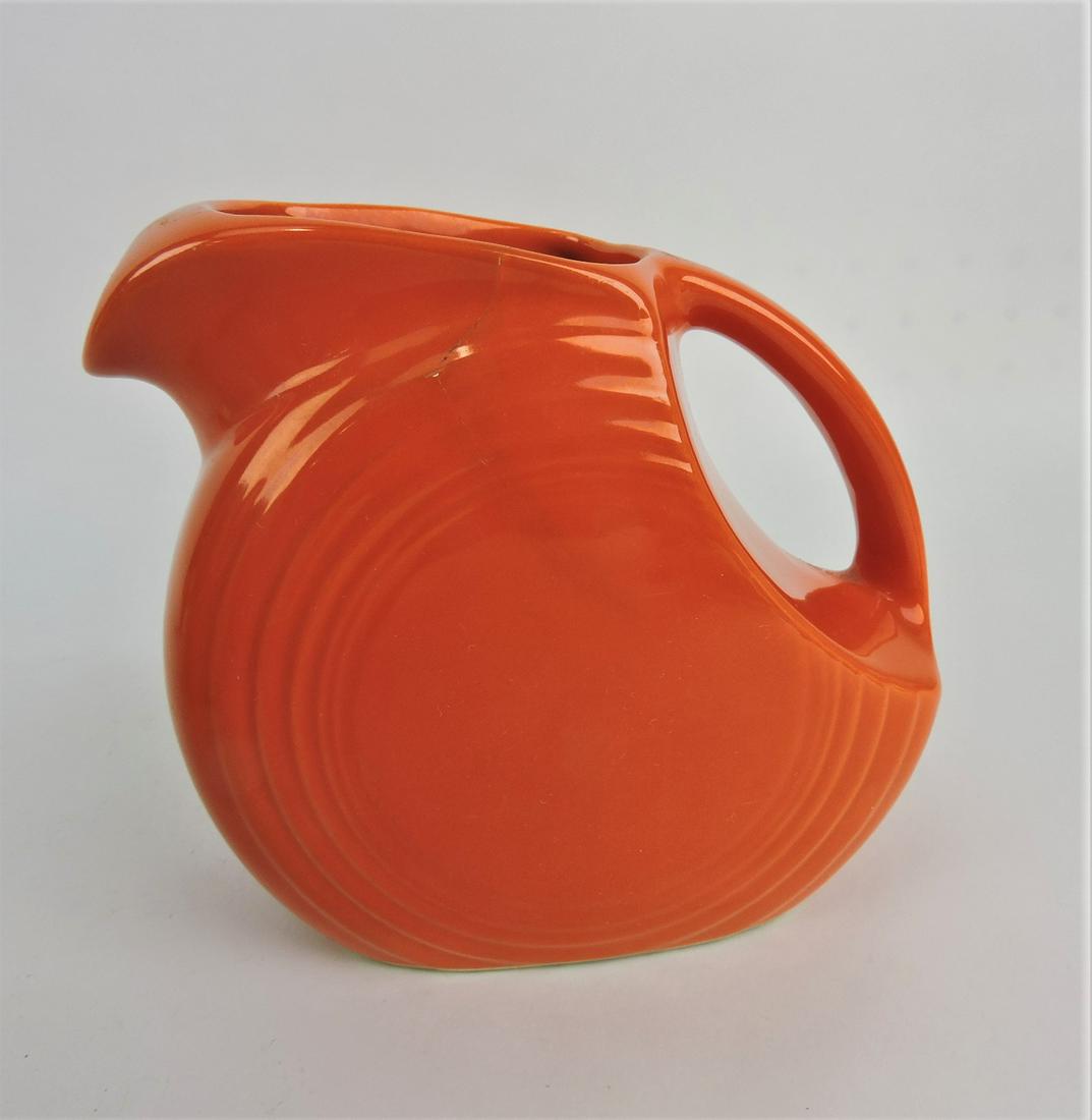 Fiesta disc juice pitcher, (1 of 1)