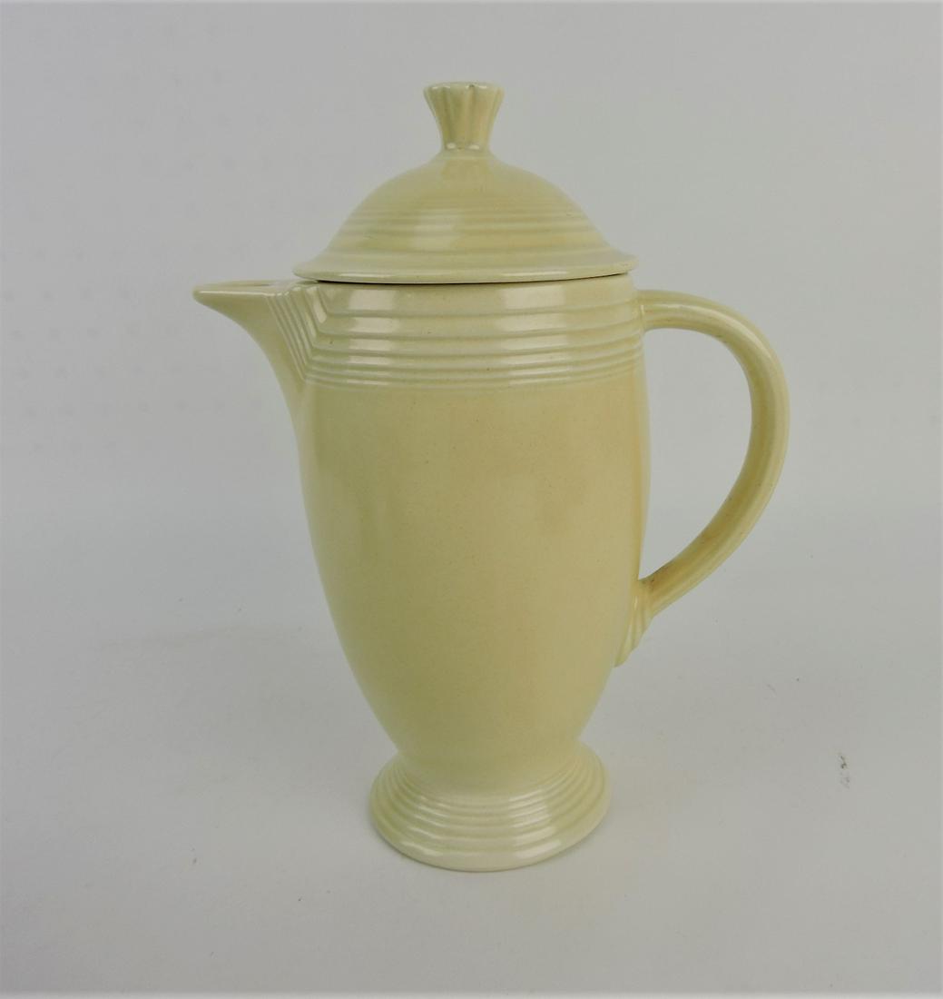 Fiesta coffee pot, ivory (1 of 1)