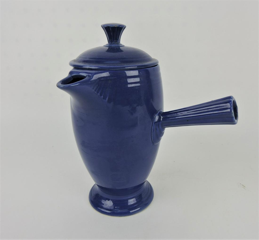 Fiesta demitasse pot, cobalt, (1 of 1)