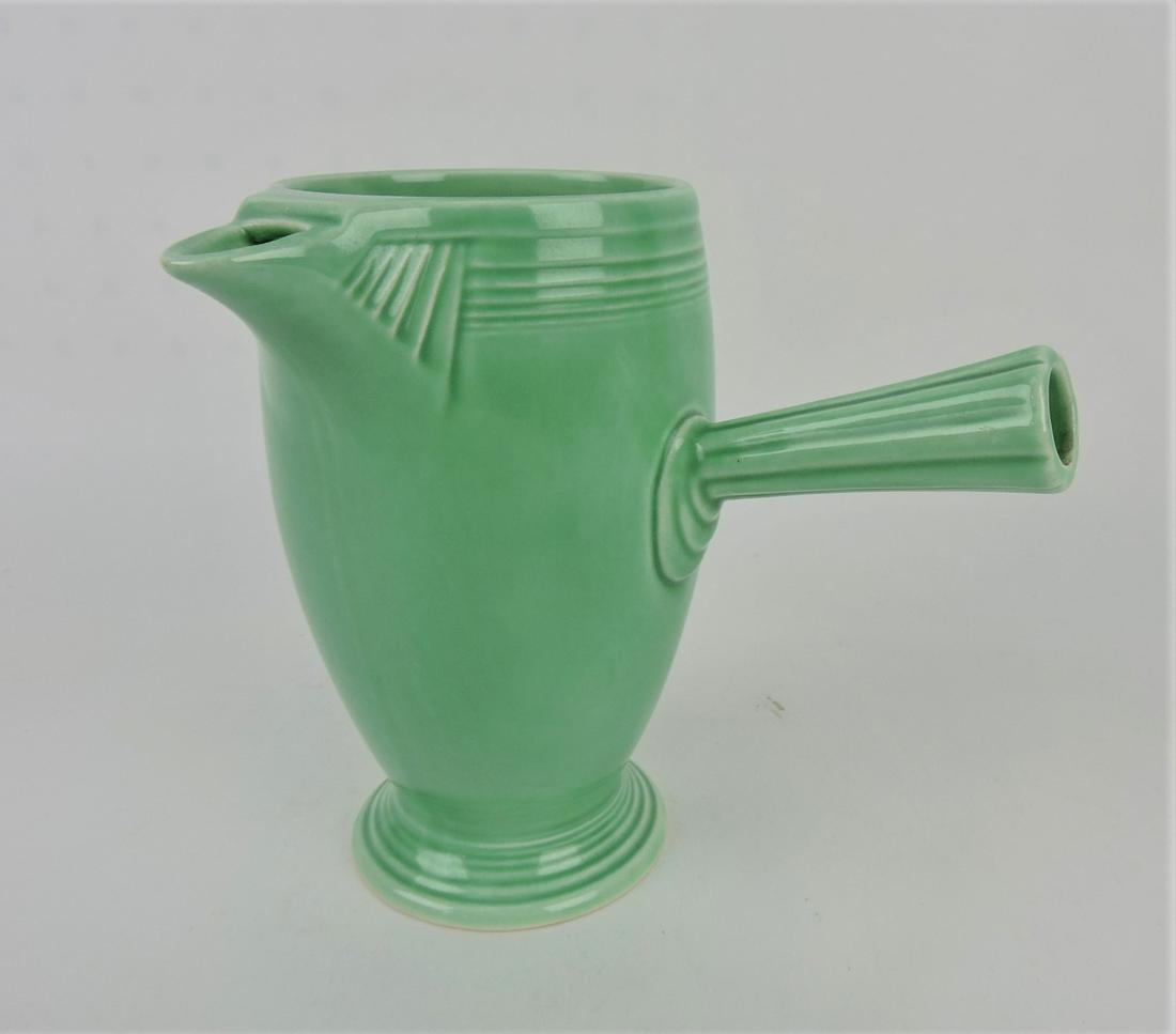 Fiesta demitasse pot base, green: .