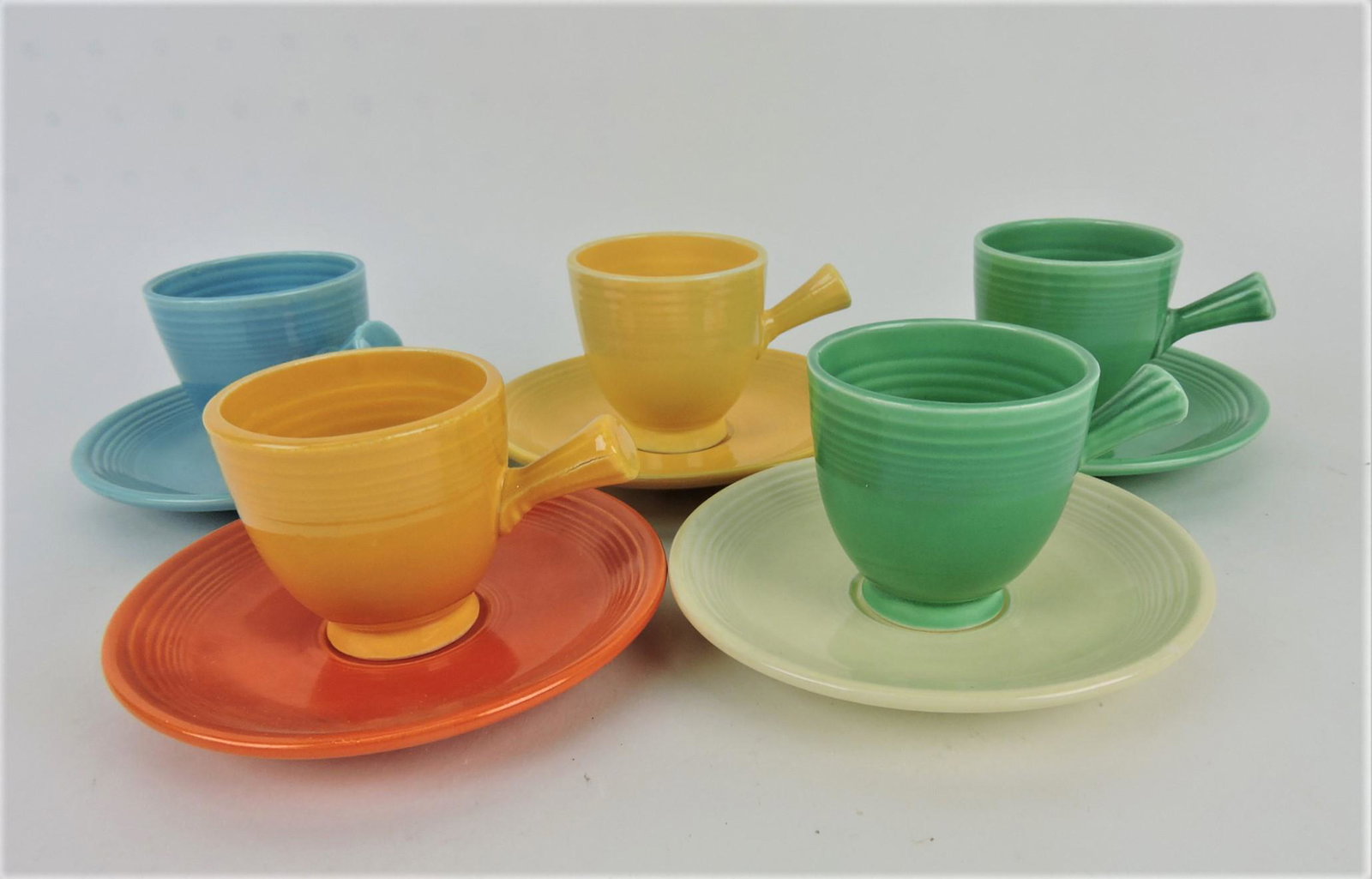 Fiesta demitasse cup & saucer (1 of 1)