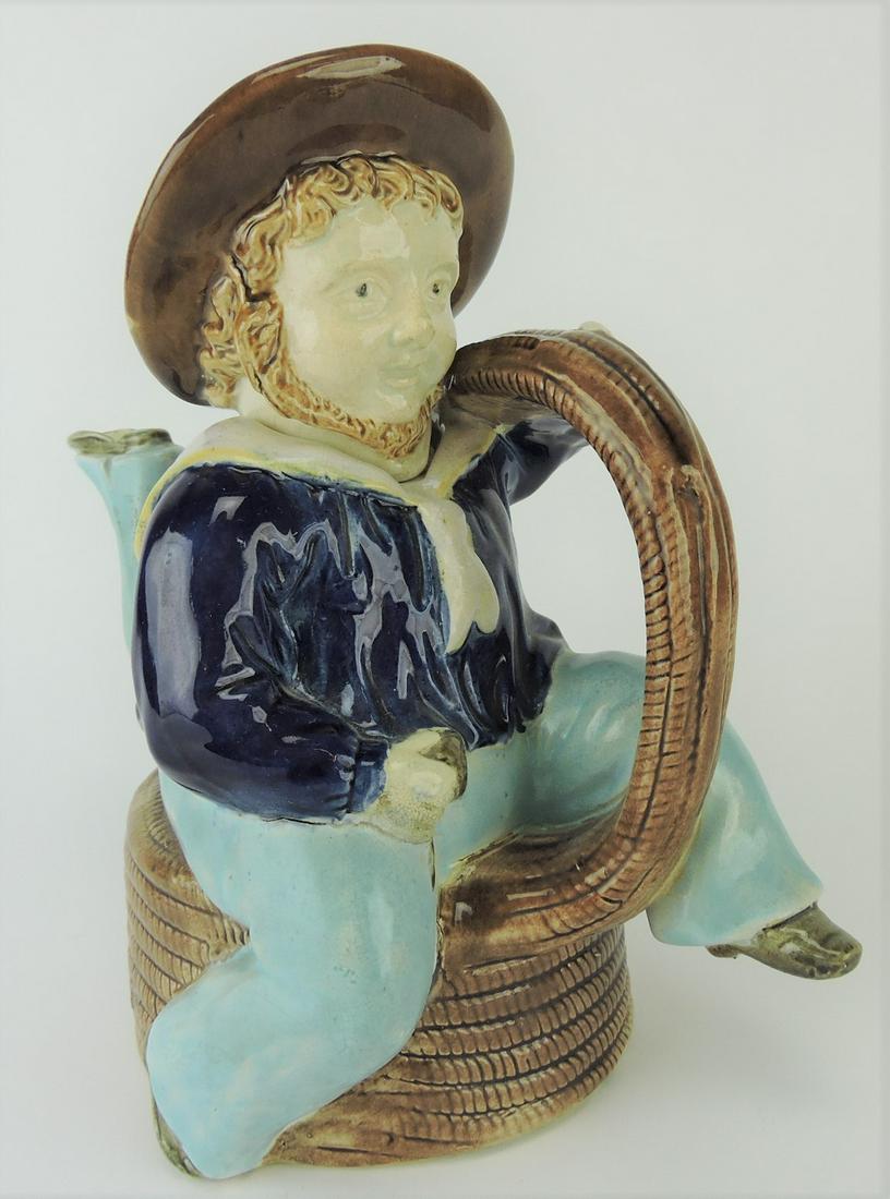 Majolica Isle of Man figural (1 of 1)