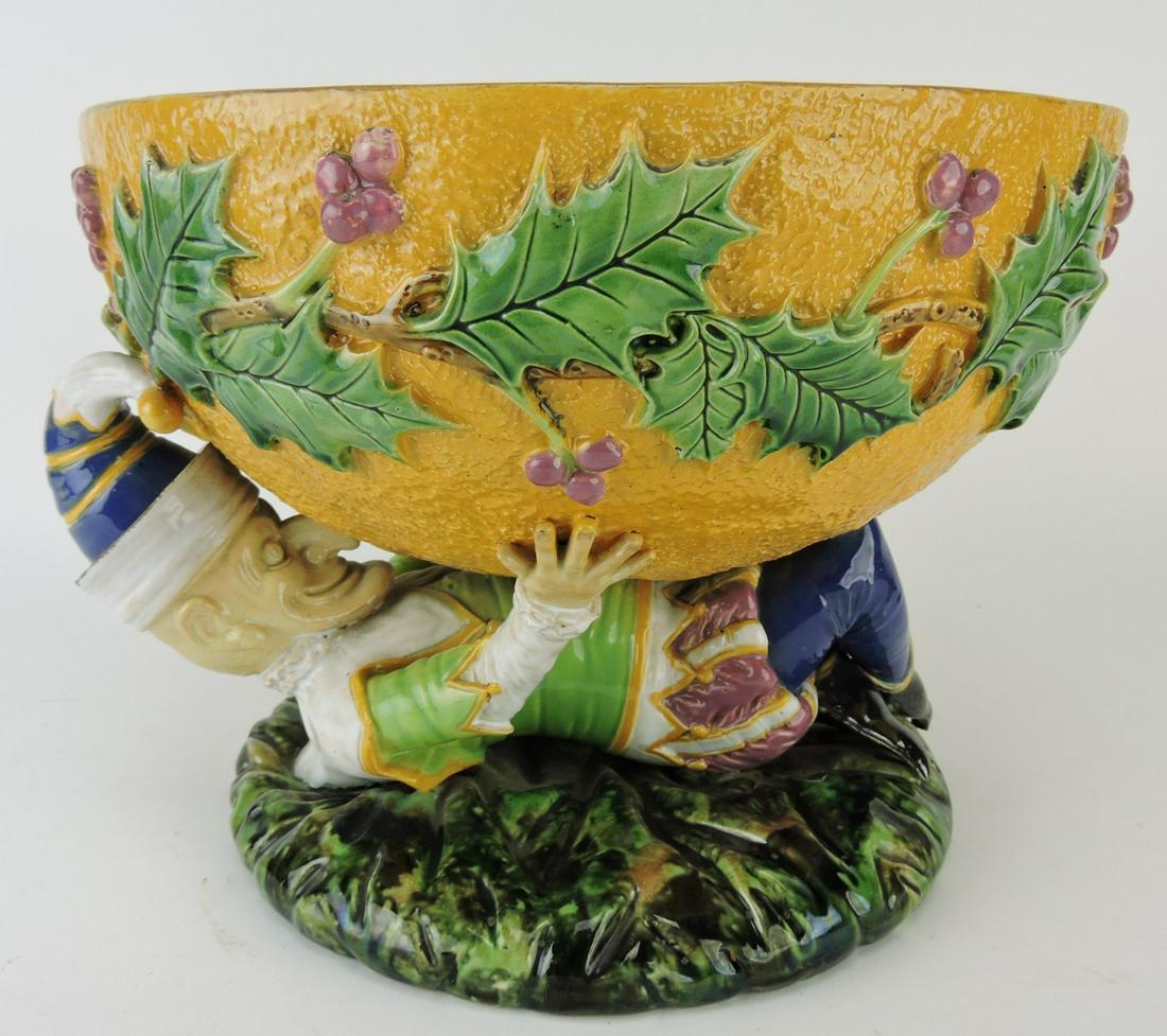 George Jones majolica "Punch" (1 of 2)