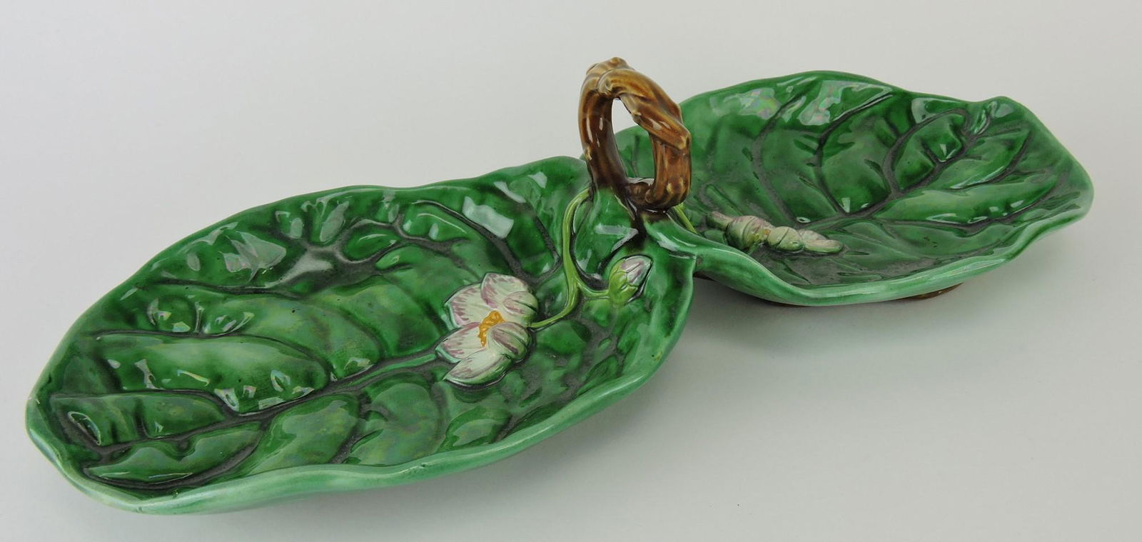 George Jones majolica two part (1 of 1)