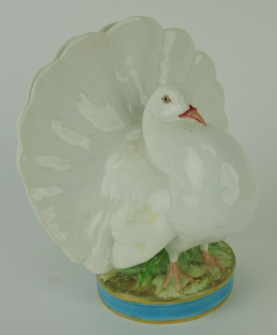 Minton porcelain dove posey vase, (1 of 1)
