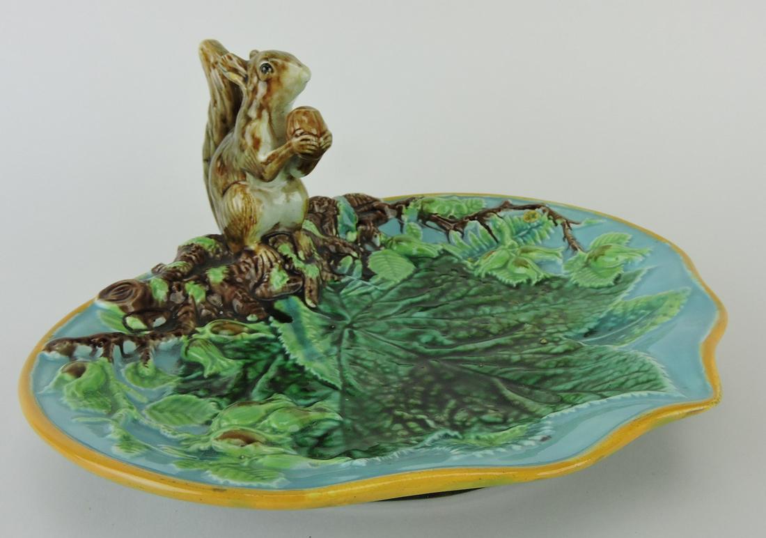 George Jones majolica squirrel (1 of 1)