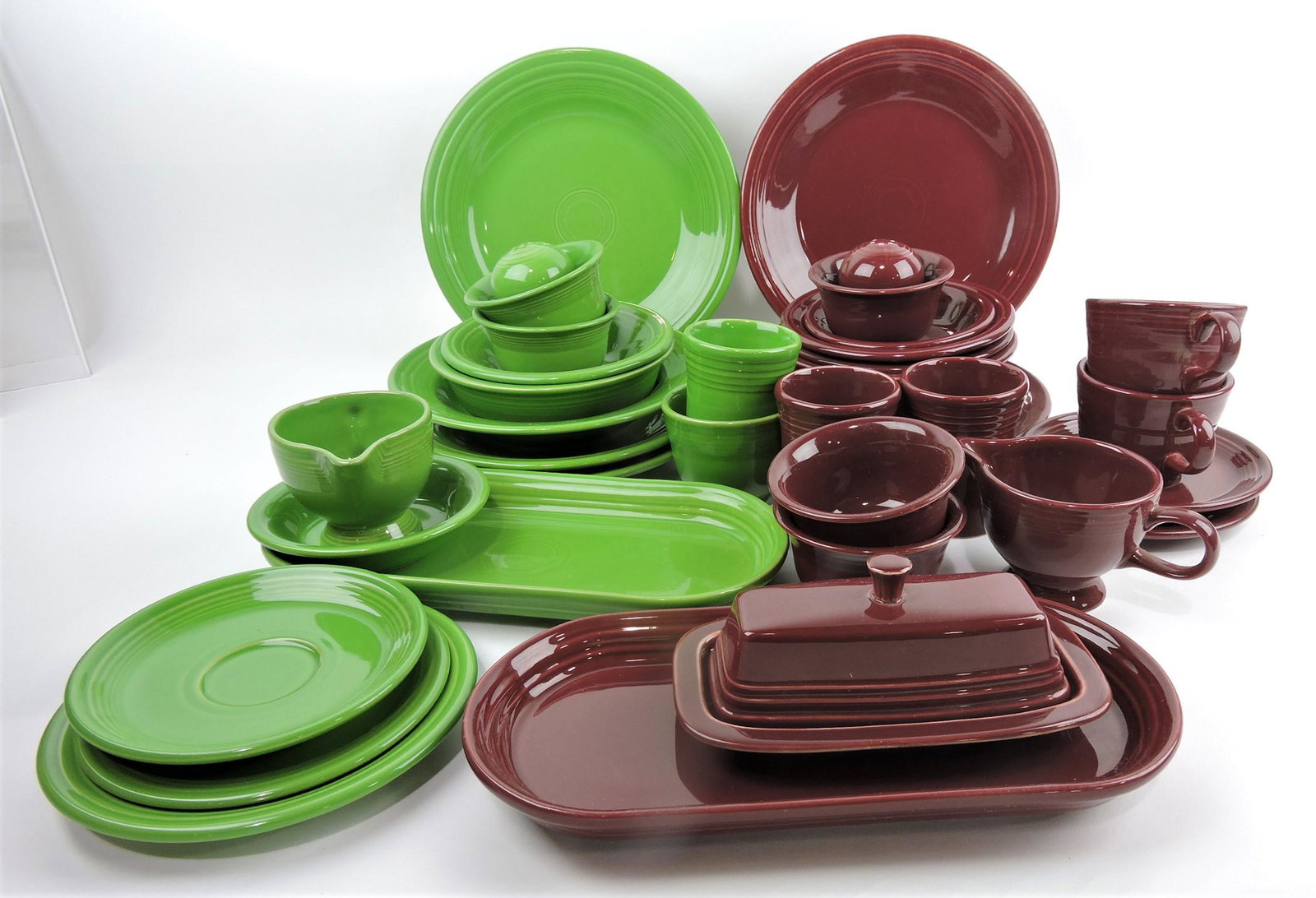 Fiesta Post 86 lot of 38 pieces,: mixed colors