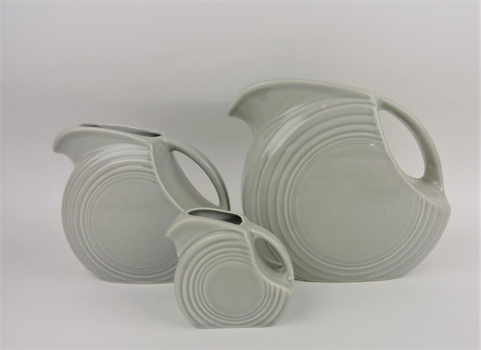 Fiesta Post 86 lot of 3 disc pitchers, (1 of 1)