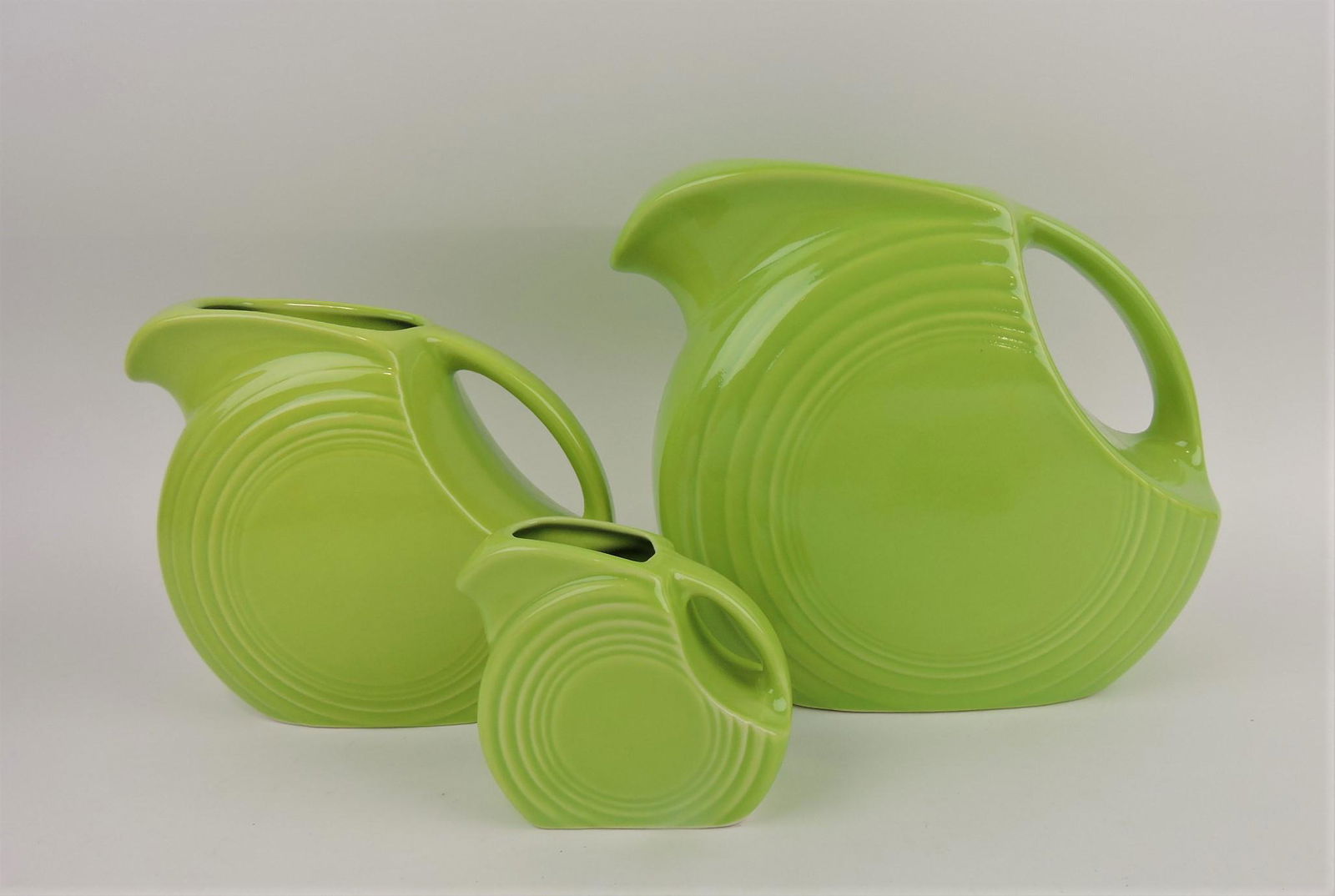 Fiesta Post 86 lot of 3 disc pitchers, (1 of 1)