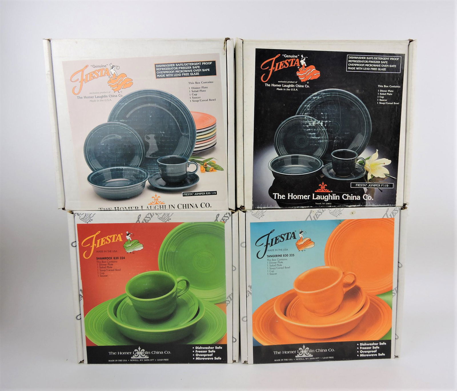 Fiesta Post 86 lot of 4 - 5 piece (1 of 1)