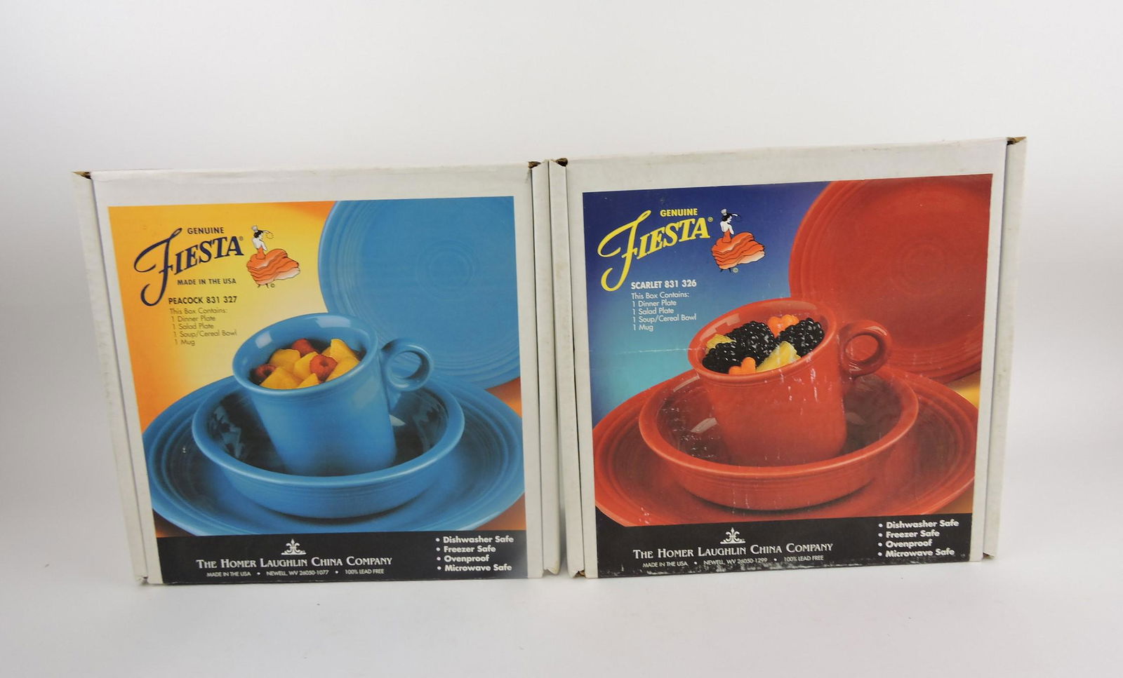 Fiesta Post 86 lot of 2 - 4 piece (1 of 1)