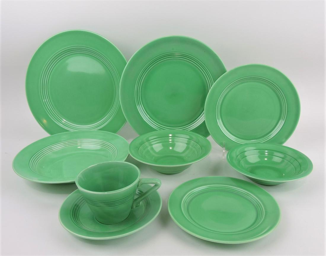 Fiesta Harlequin green 9 piece (1 of 1)