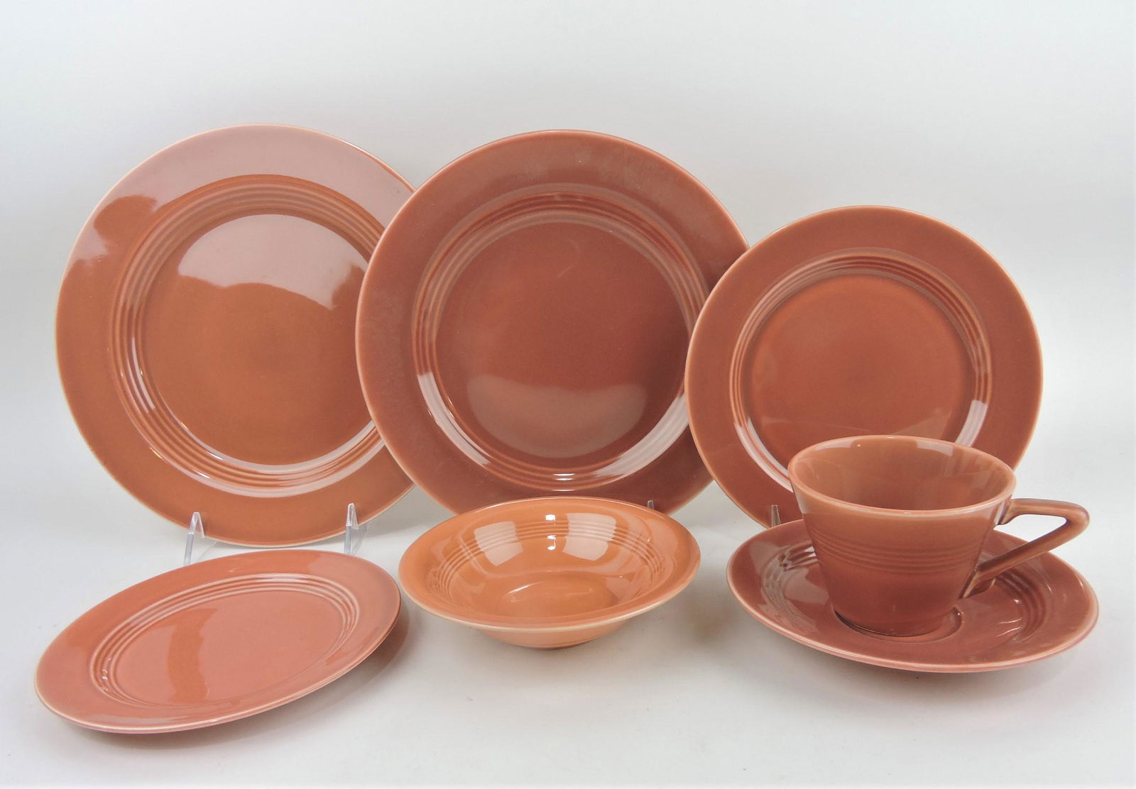 Fiesta Harlequin rose 7 piece (1 of 1)