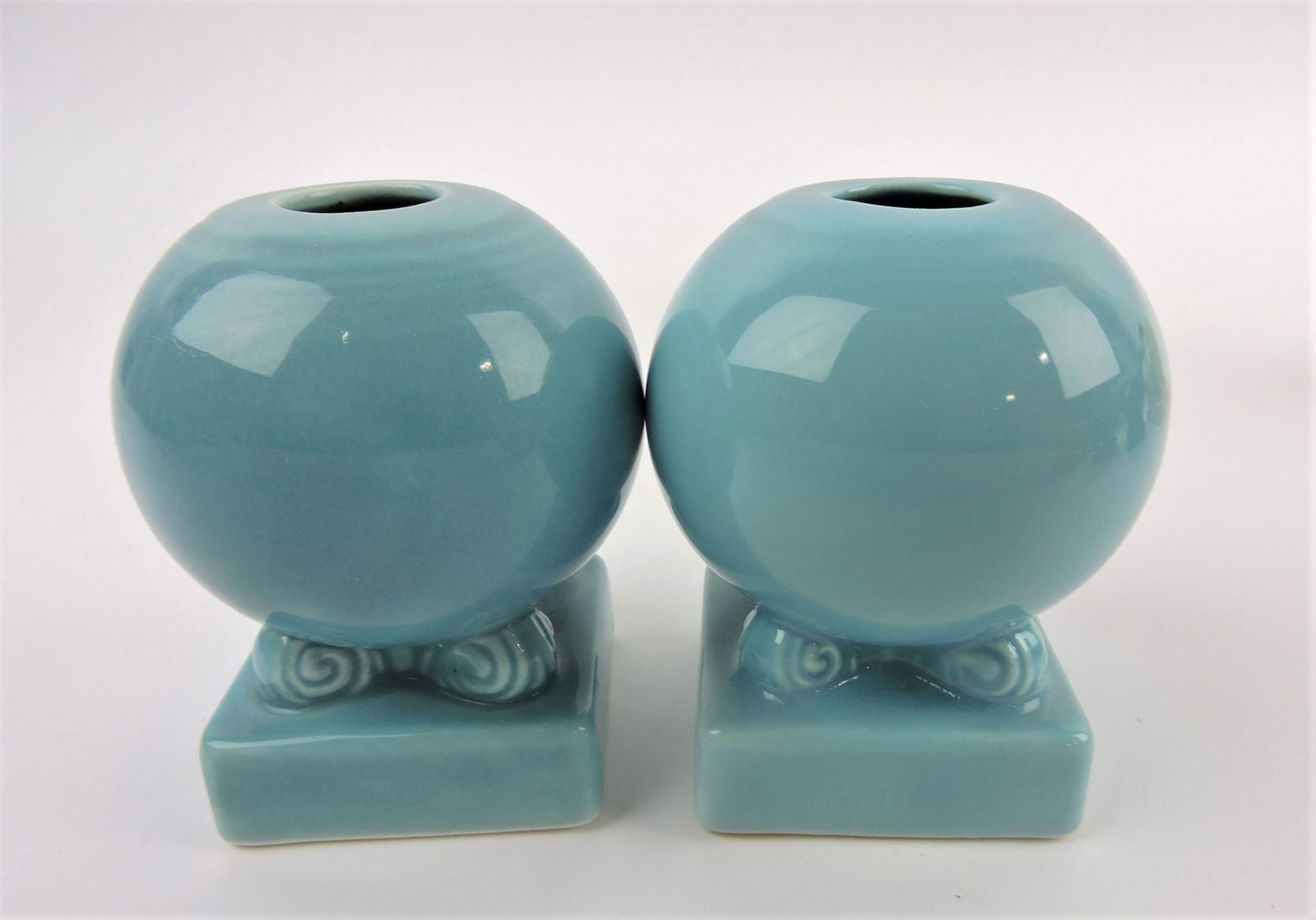 Fiesta bulb candle holders, pair, (1 of 1)