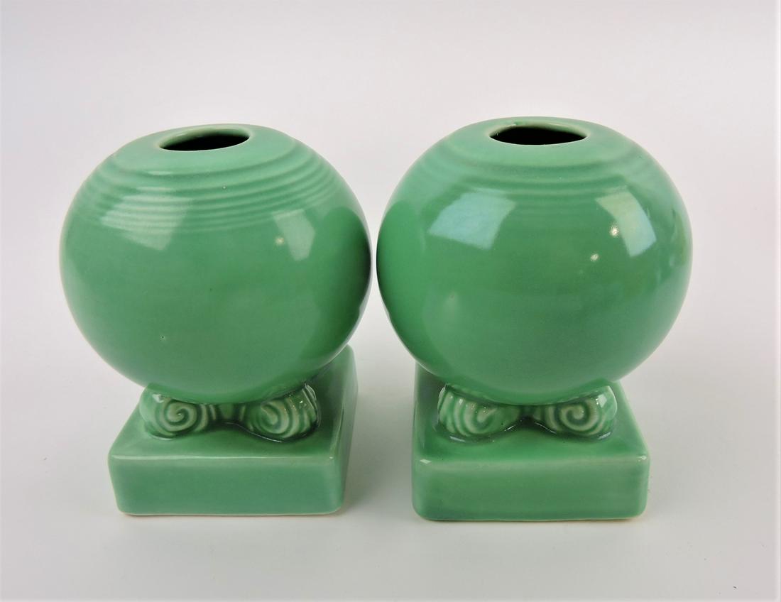 Fiesta bulb candle holders, pair, (1 of 1)