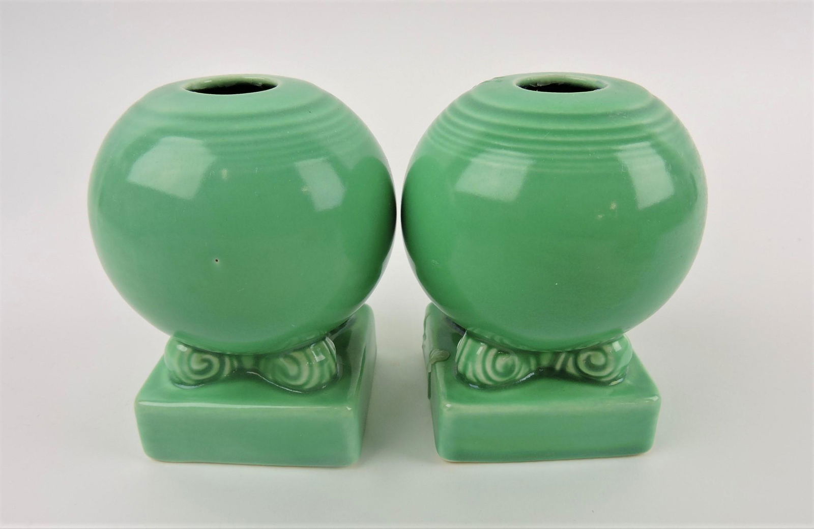 Fiesta bulb candle holders, pair, (1 of 1)