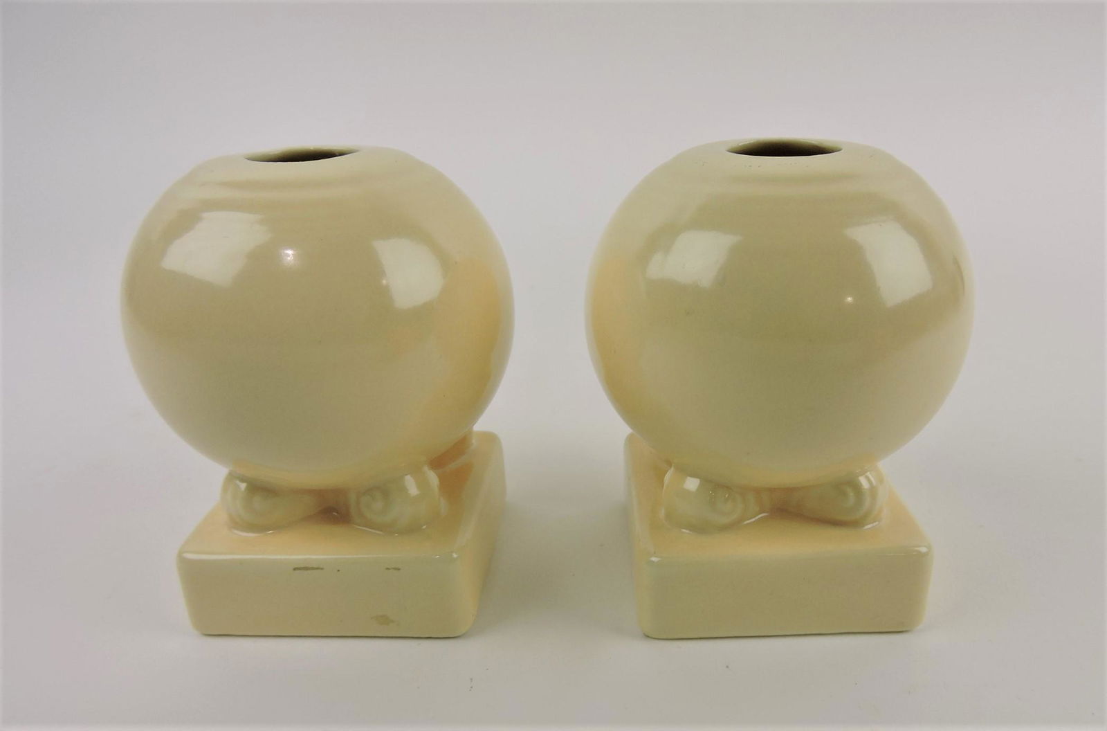 Fiesta bulb candle holders, pair, (1 of 1)