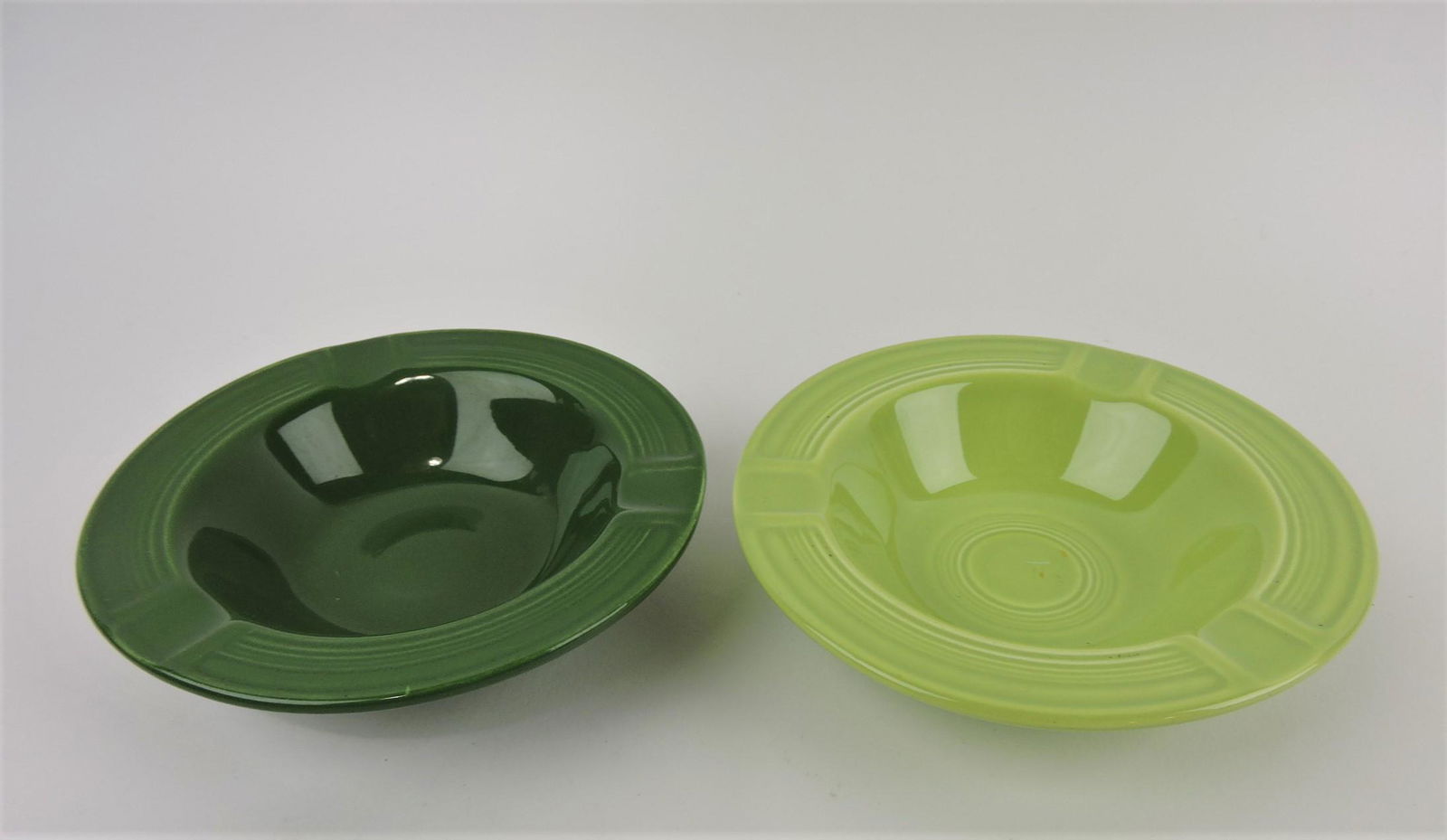 Fiesta ashtray group, chartreuse and (1 of 1)