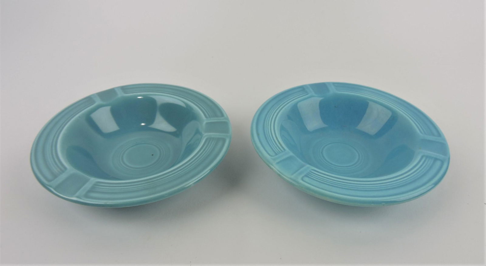 Fiesta ashtray group, 2 turquoise (1 of 1)