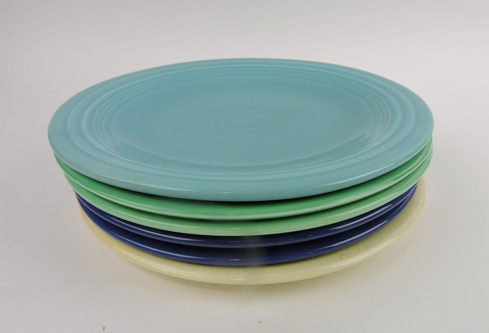 Fiesta 10" plate group, 6 mixed (1 of 1)
