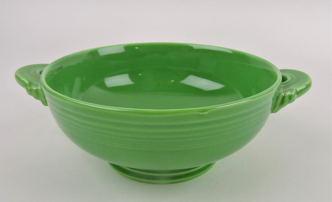RARE Fiesta cream soup,: medium green