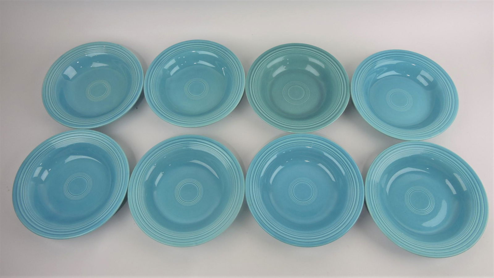 Fiesta deep plate group, lot of 8, (1 of 1)