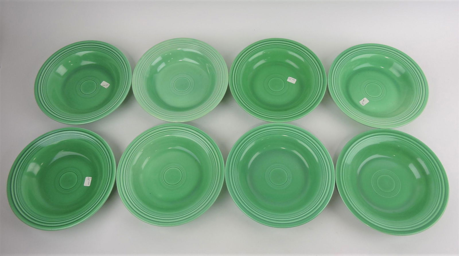 Fiesta deep plate group, lot of 8, (1 of 1)