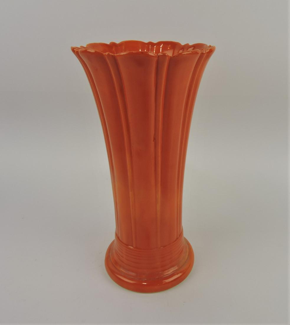 Fiesta 10" flower vase, red (1 of 1)