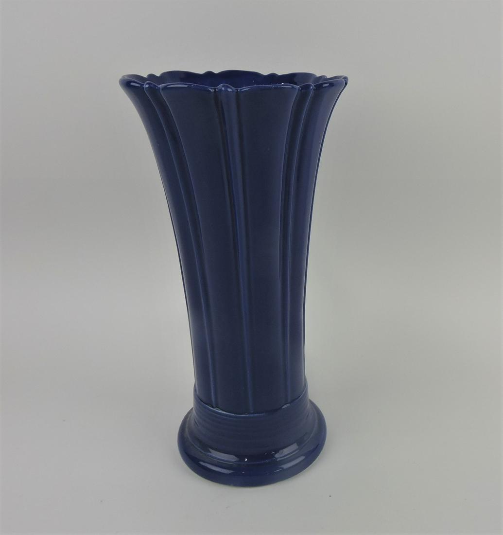 Fiesta 10" flower vase, cobalt (1 of 1)