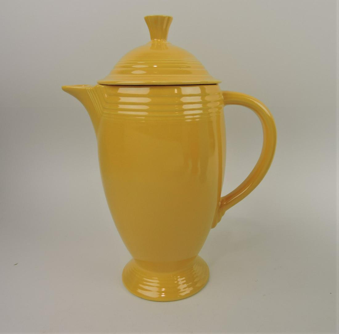 Fiesta coffee pot, yellow (1 of 1)