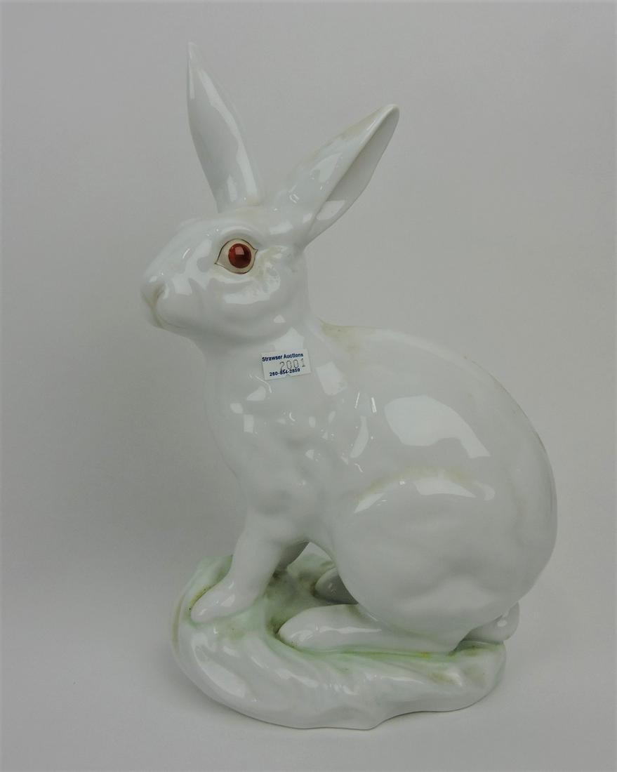 Herend rabbit figure, 11 3/4" (1 of 1)