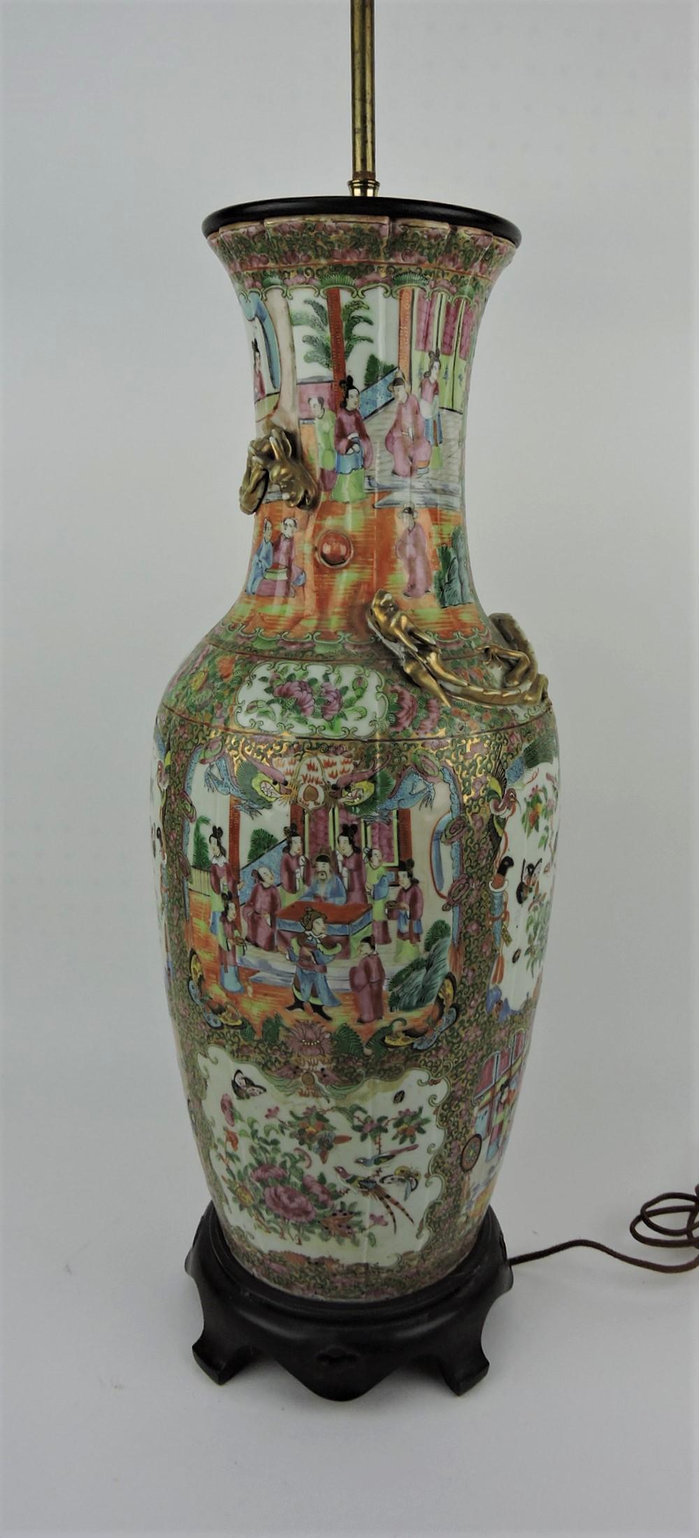 Chinese Export Famille Rose Medallion (1 of 2)