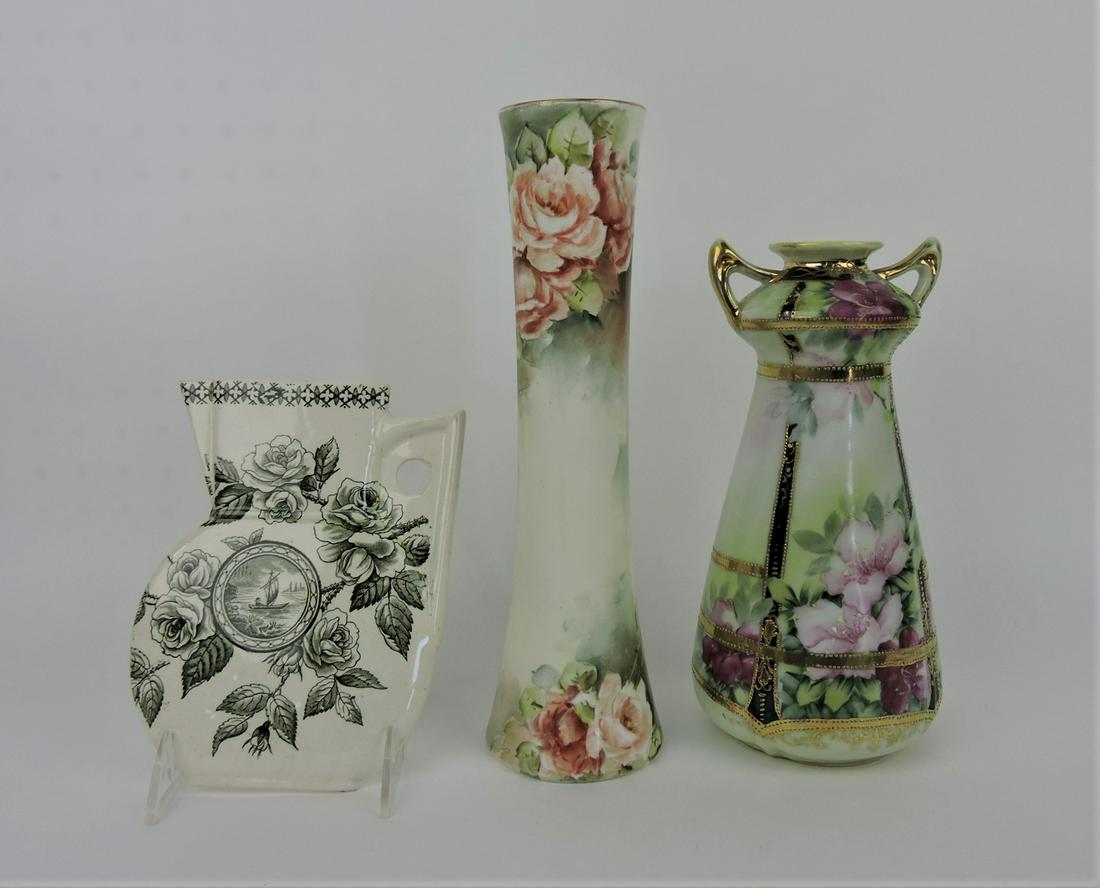 Porcelain lot of 3 items - salesman (1 of 1)