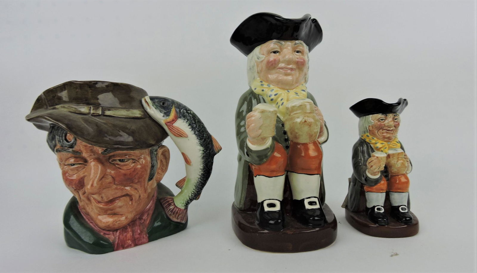 Royal Doulton lot of 3 toby mugs (1 of 1)