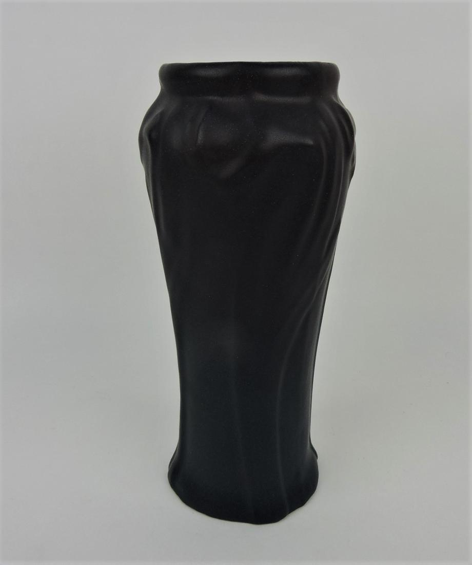 Van Briggle blue daffodil vase with (1 of 3)