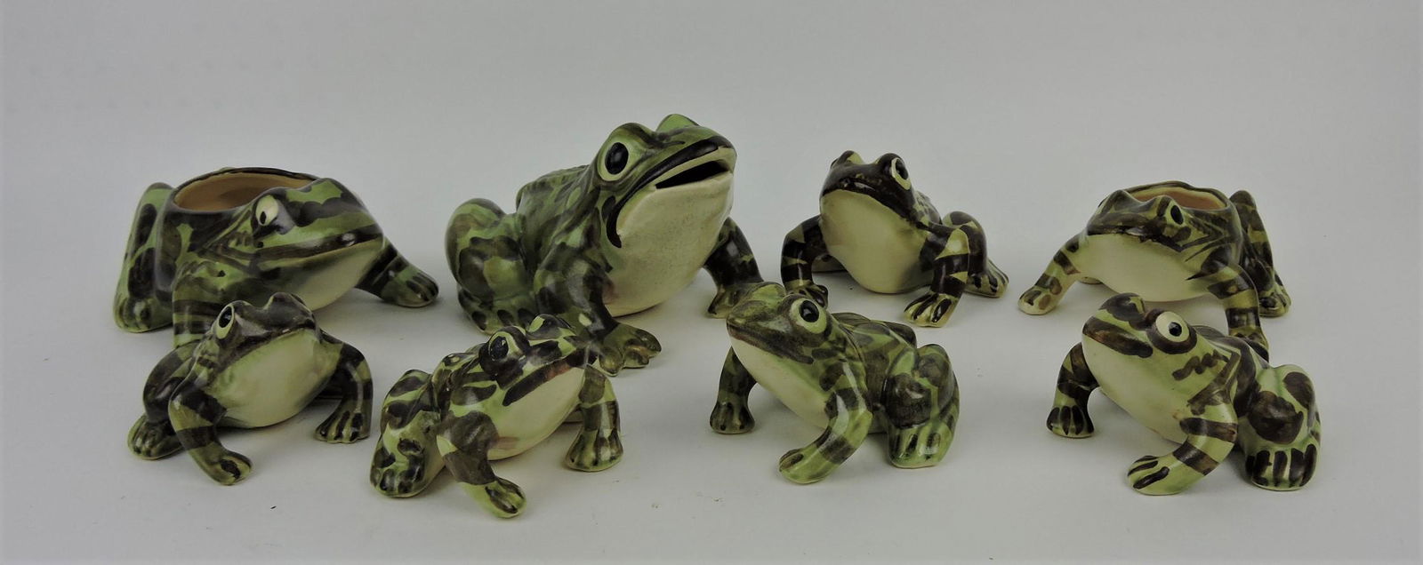 Brush McCoy frog collection of 8, (1 of 1)