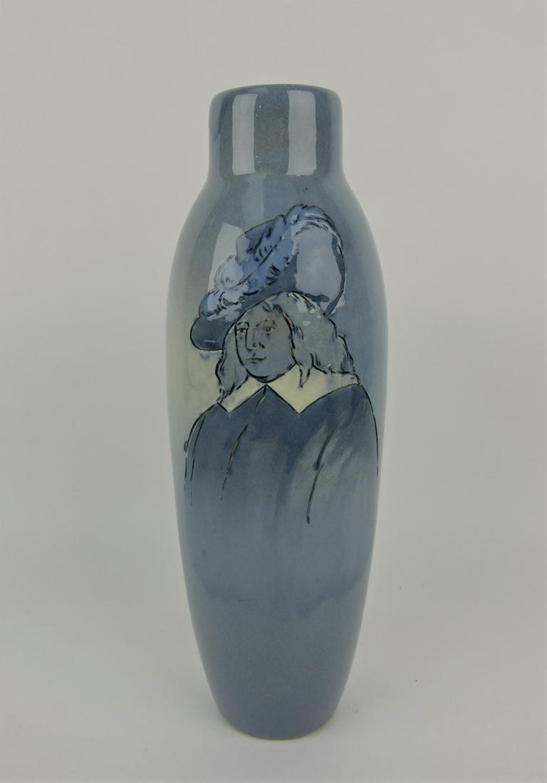 Weller Dickens Ware portrait vase by (1 of 2)
