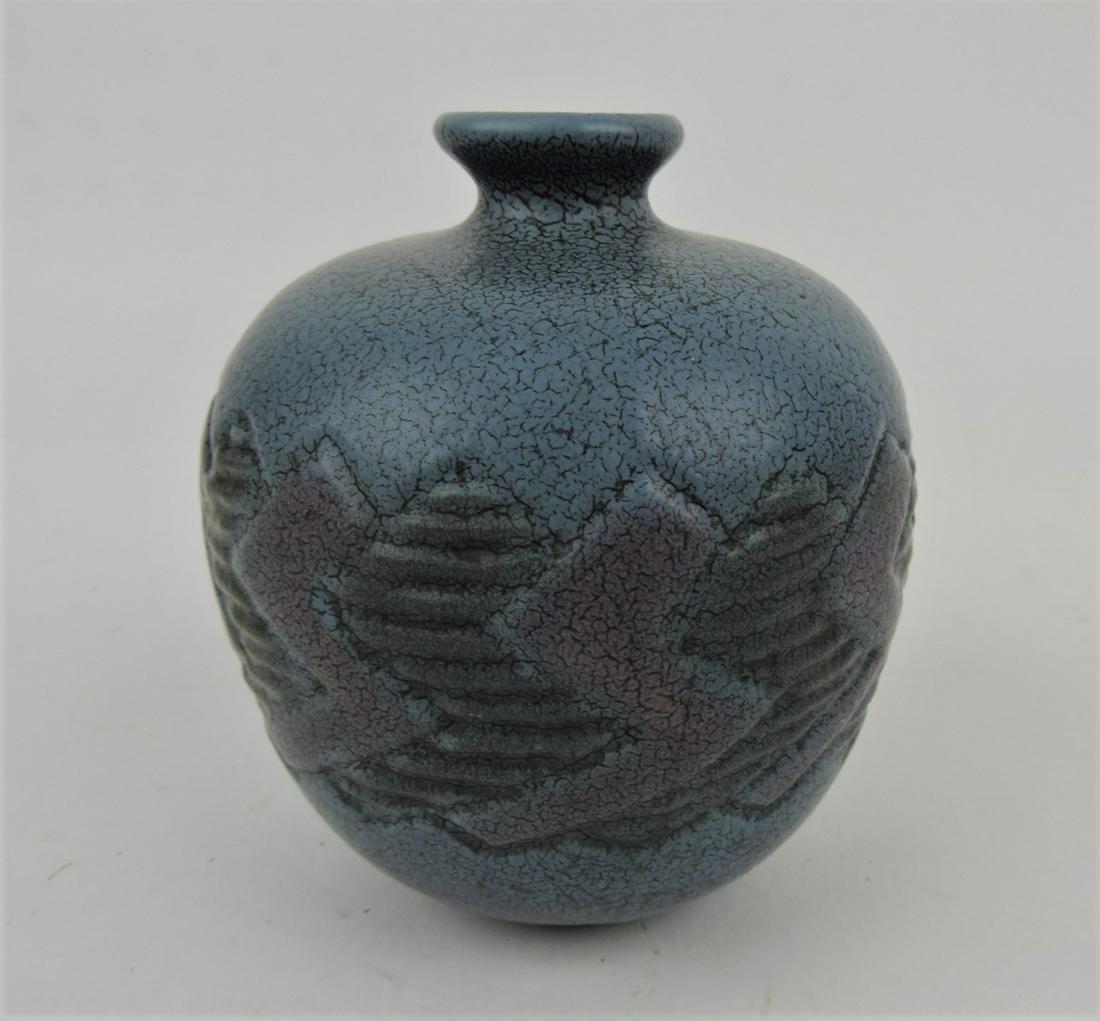 Weller Fru Russet 4 1/2" vase, (1 of 2)