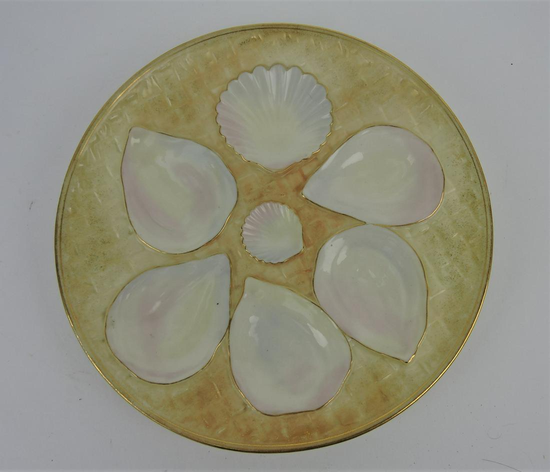 Royal Worcester five well oyster plate, (1 of 1)