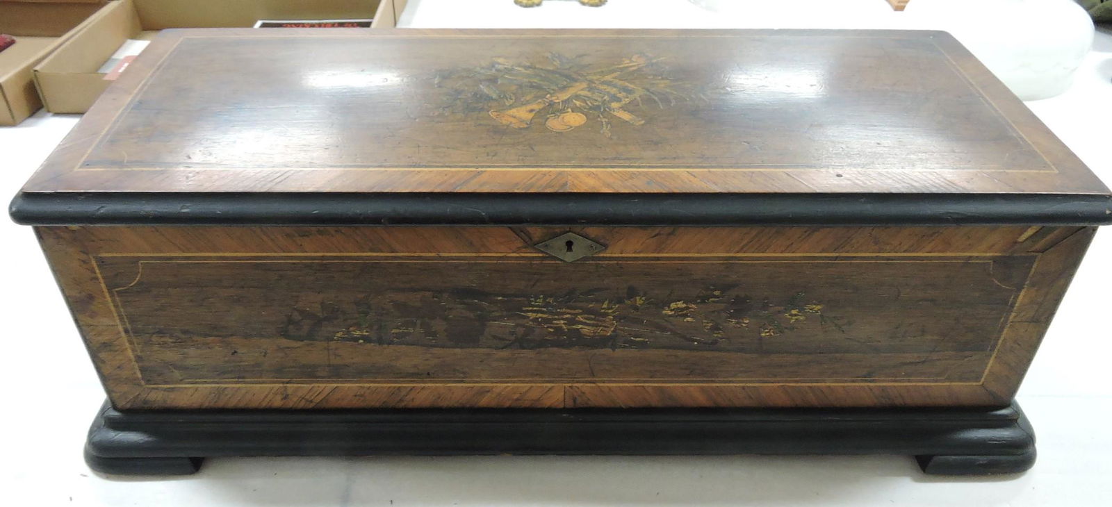 French cylinder music box 10 tone, (1 of 5)