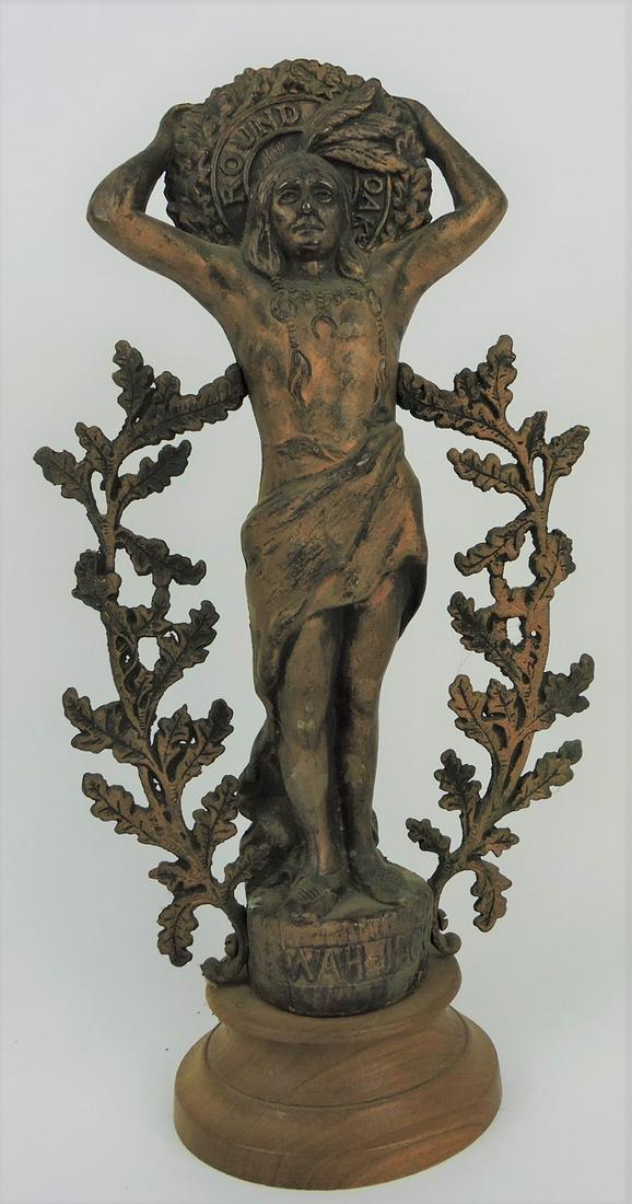 Round Oak Doe Wah Jack Indian stove (1 of 1)