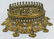 Brasss/bronze ornate ceiling light fixture