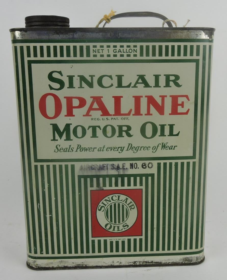 SInclair Opaline Motor Oil 1 gallon can (1 of 2)