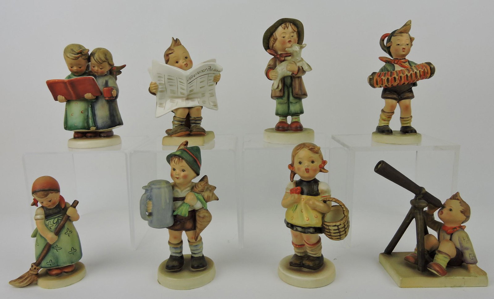 Hummel lot of 8 figures, Tmk 2: 93, 184, (1 of 1)
