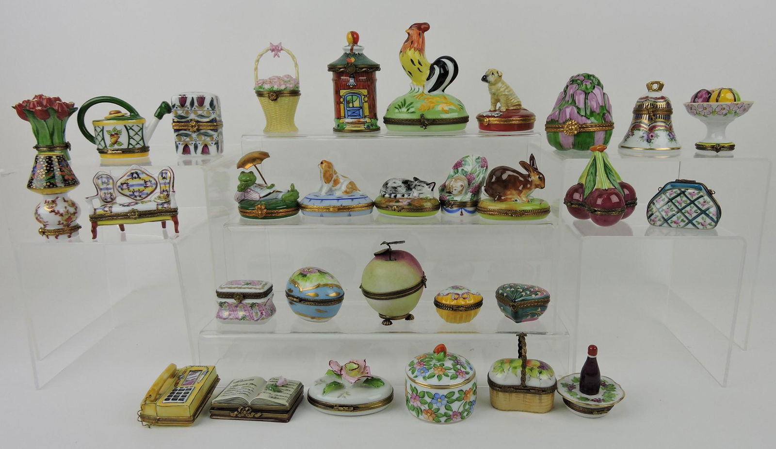 Limoges lot of 30 trinket boxes (1 of 5)