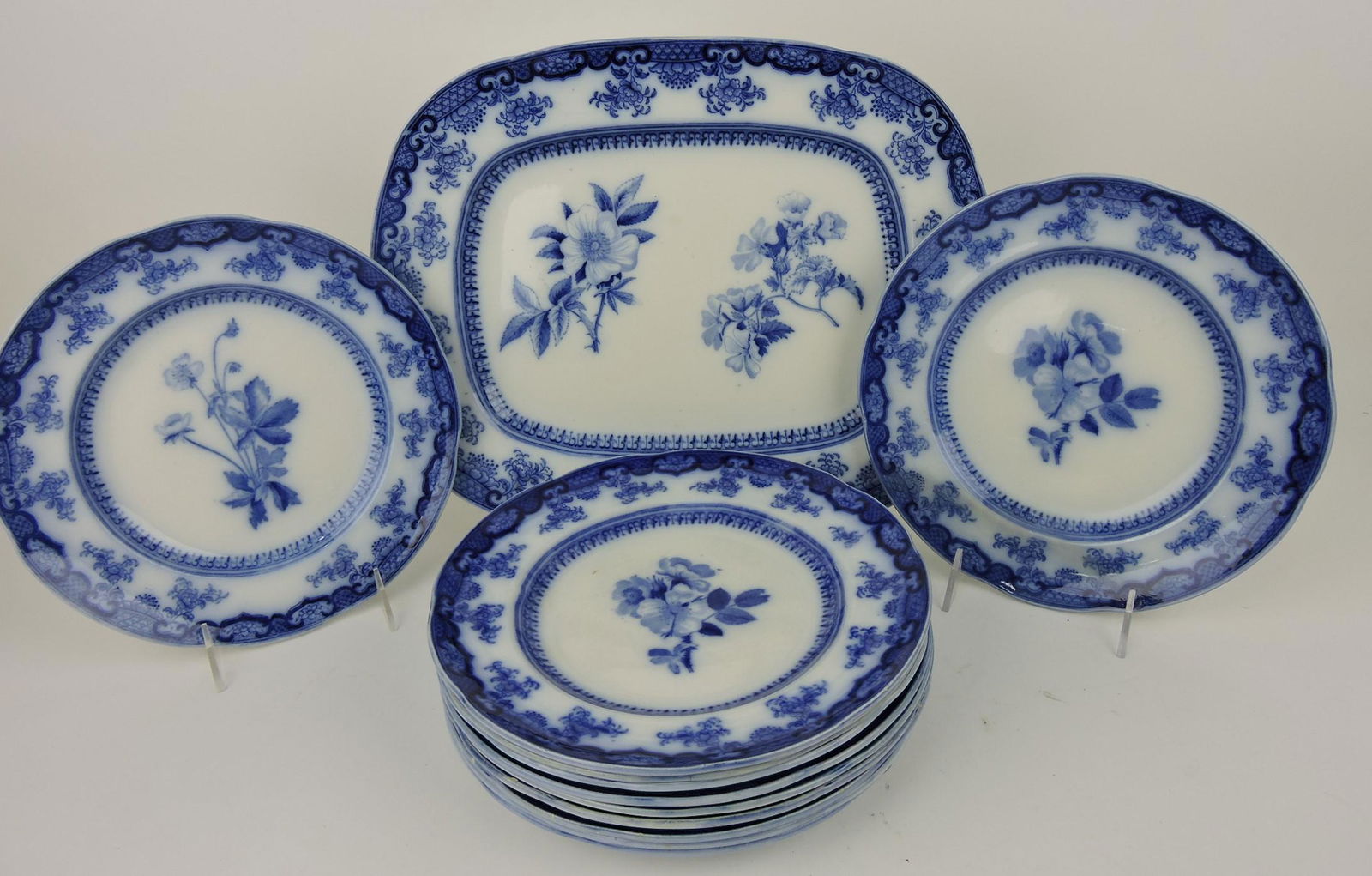 Wedgwood flow blue 14 1/2" platter and (1 of 1)